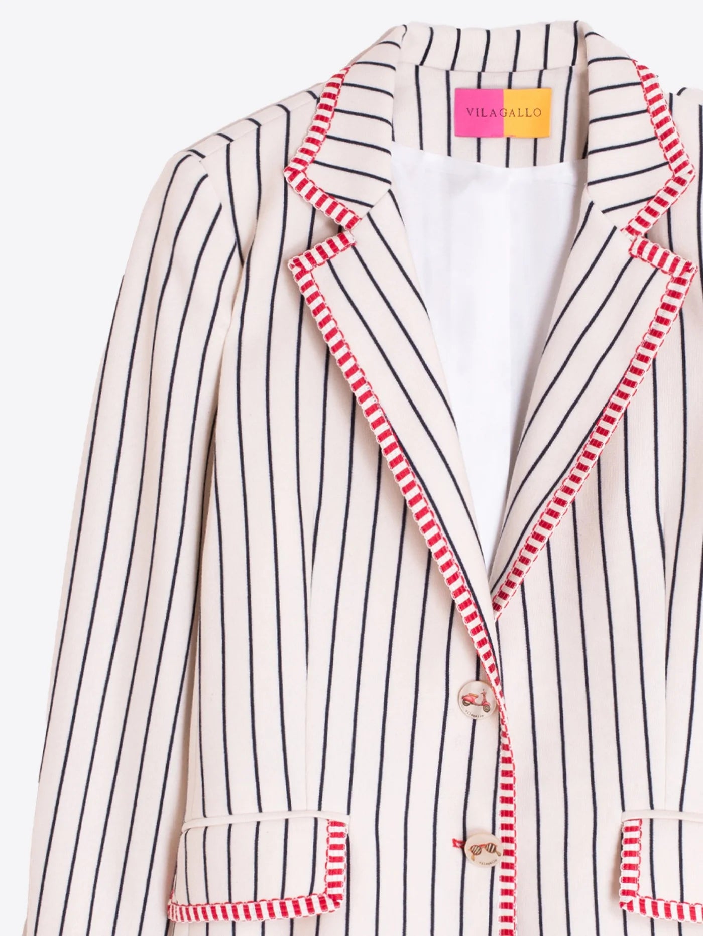 SS26 VILLAGALLO BLAZER | DIPLOMATIC WHITE