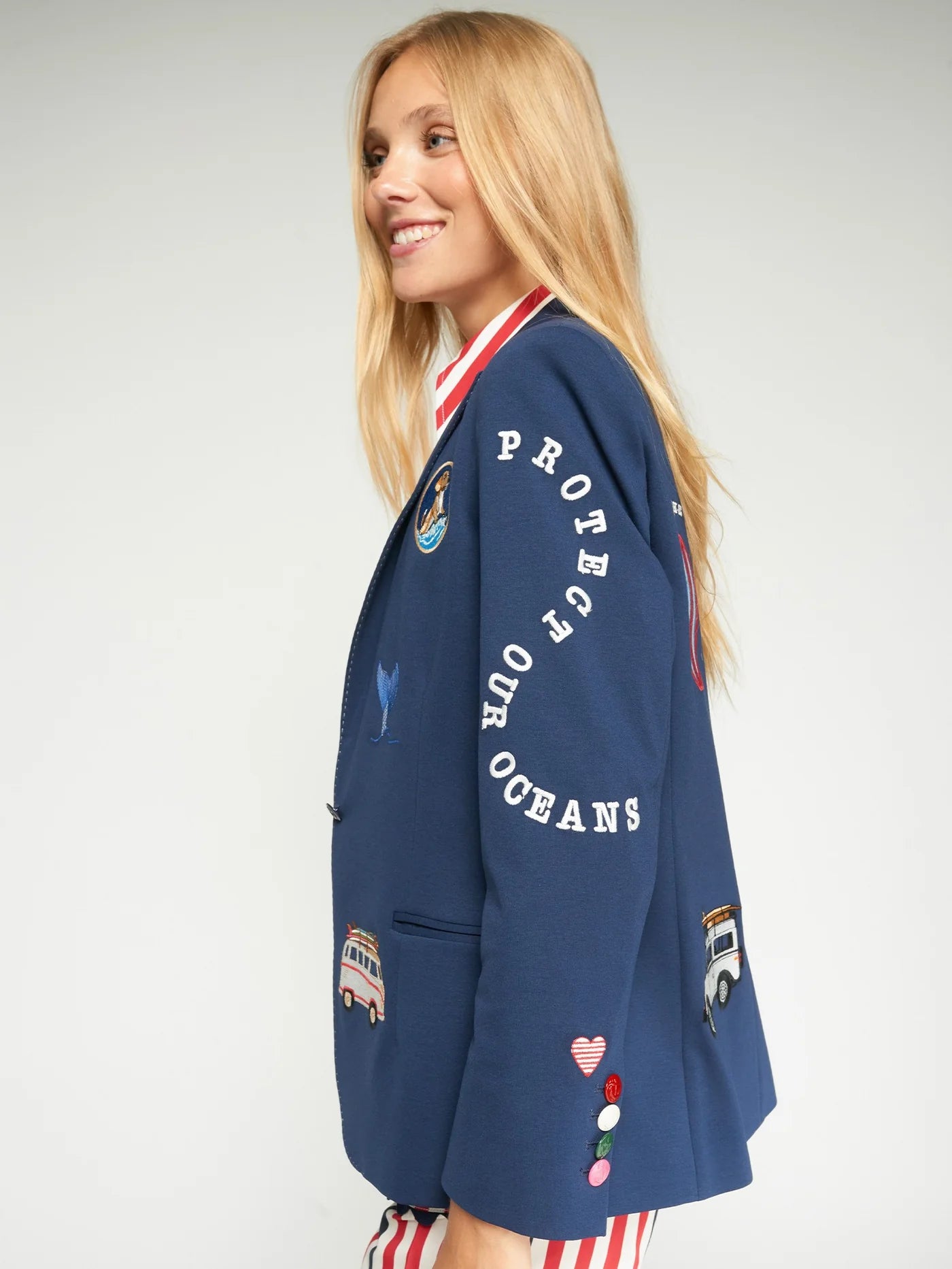 SS26 VILLAGALLO BLAZER | SAVE THE OCEANS