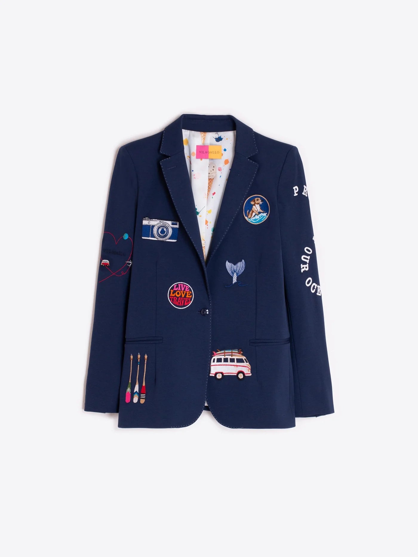 SS26 VILLAGALLO BLAZER | SAVE THE OCEANS