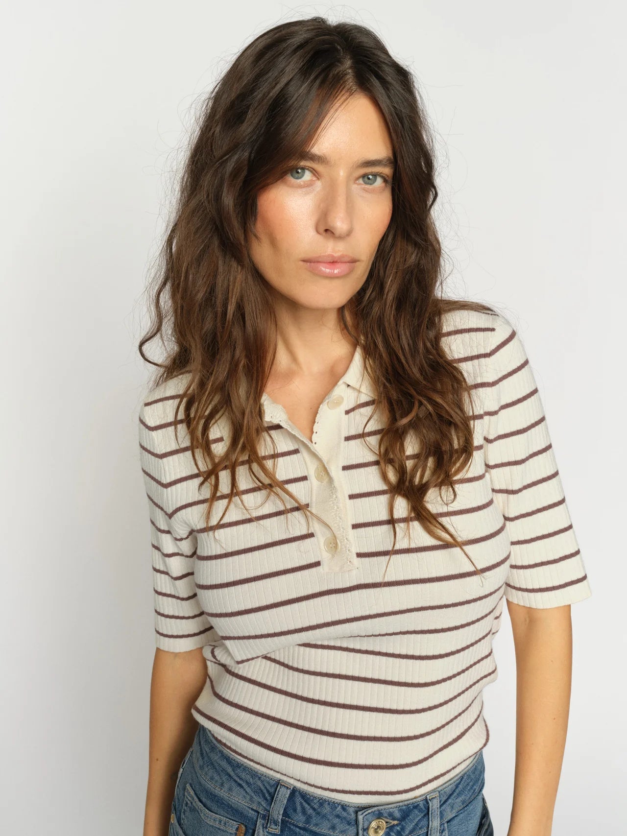 SS26 MOS MOSH | CALIZ STRIPE SS KNIT