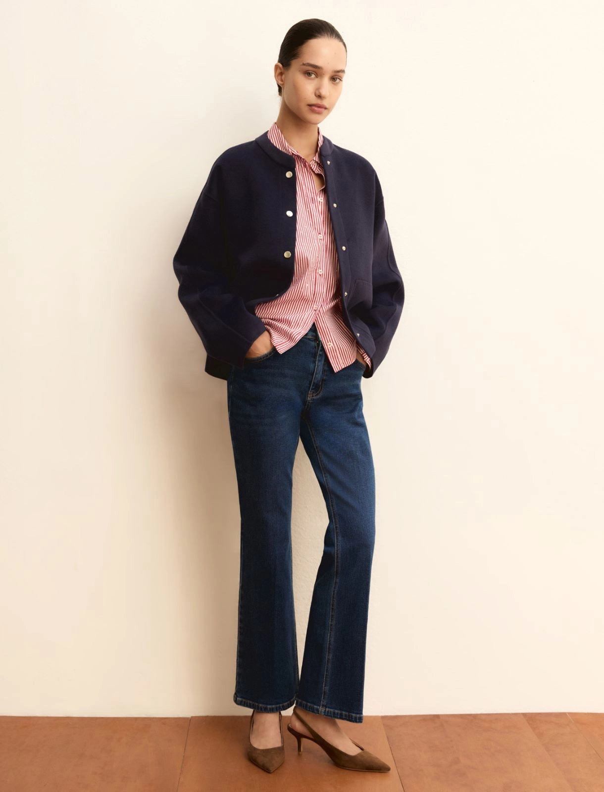 SS26 EMME MARELLA DENIM TROUSERS | EMMSLIMFLARE