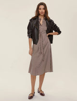 AW25 EMME MARELLA COMMA dress GRAPE