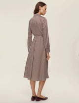 AW25 EMME MARELLA COMMA dress GRAPE