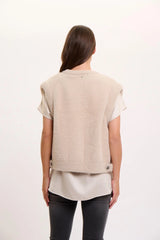 AW25 Rino & Pelle Short waistcoat | Elona