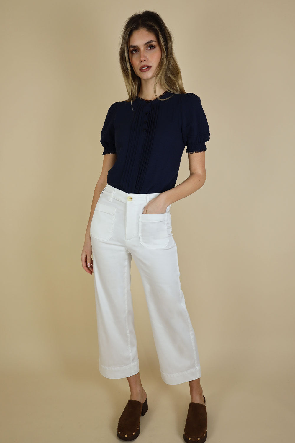SS26 No2moro Terri 3/4 Tencel Pants