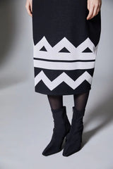 AW25 Peruzzi ZIG ZAG DRESS