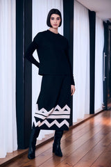 AW25 Peruzzi ZIG ZAG SKIRT