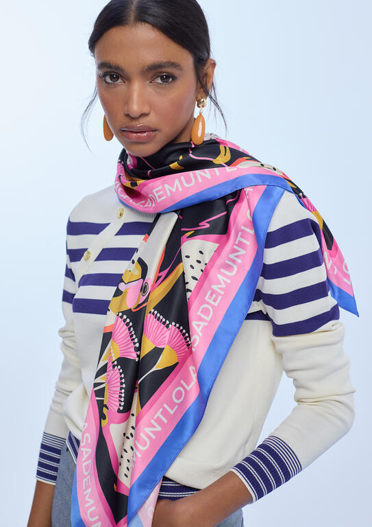 SS26 LOLA CASADEMUNT SCARF | ROSALIA