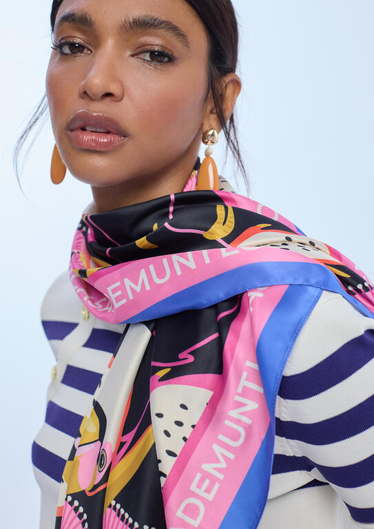 SS26 LOLA CASADEMUNT SCARF | ROSALIA