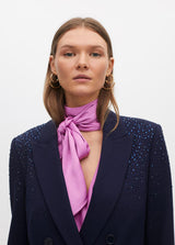 AW25 Maite Knit blazer with rhinestone detail