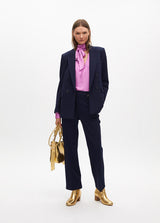 AW25 Maite Knit blazer with rhinestone detail