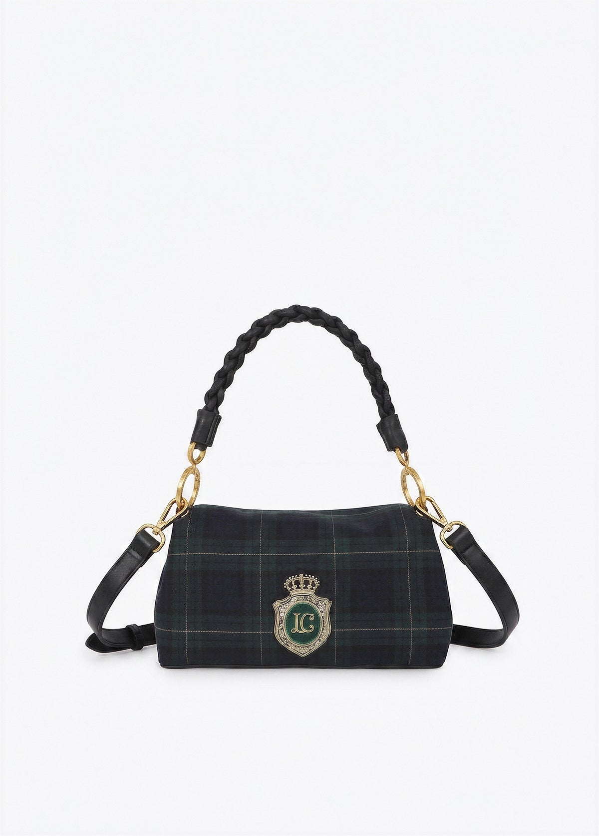 https://media.lolacasademunt.com/79260-thickbox_default/oval-lapel-shoulder-strap-with-checkered-fabric-and-leather-effect-details.jpg