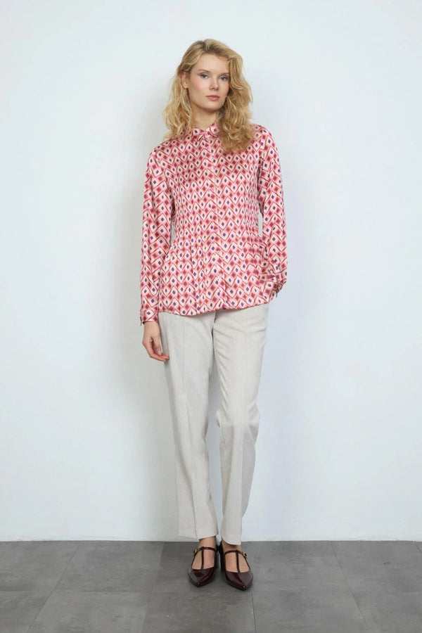 AW25 Tinta Shirt - Furia Pink