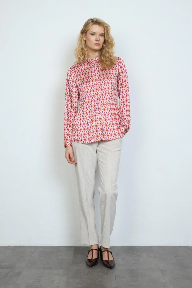 AW25 Tinta Shirt - Furia Pink
