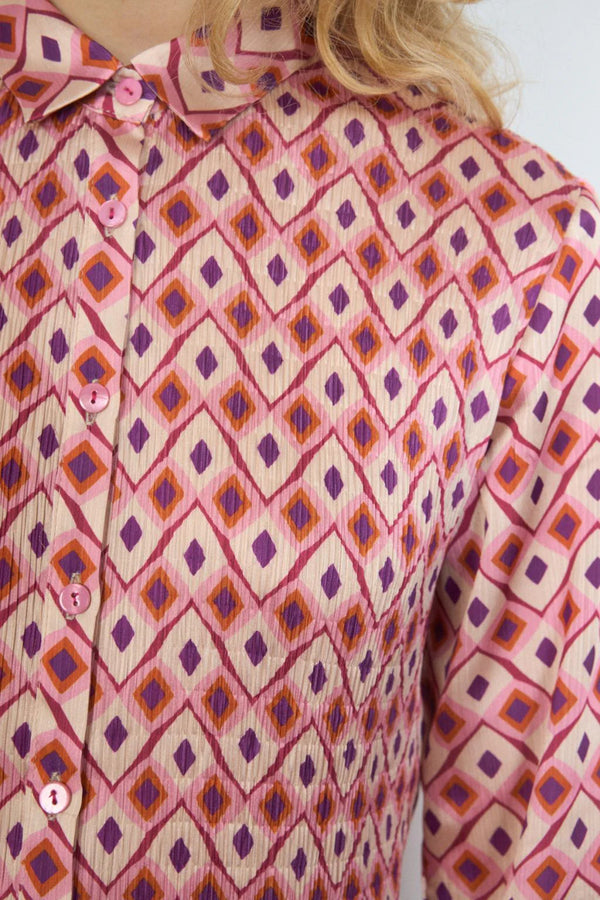 AW25 Tinta Shirt - Furia Pink