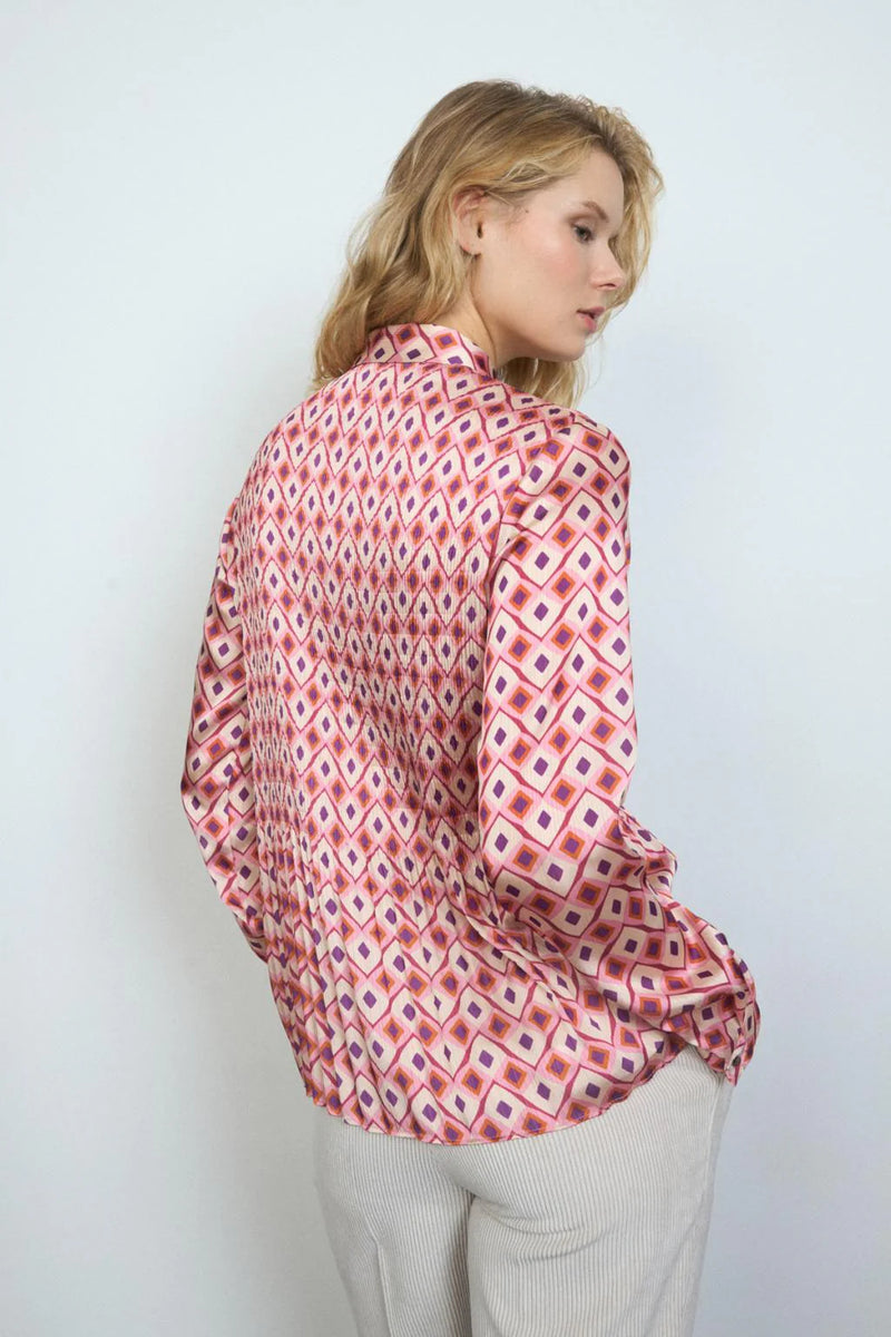 AW25 Tinta Shirt - Furia Pink