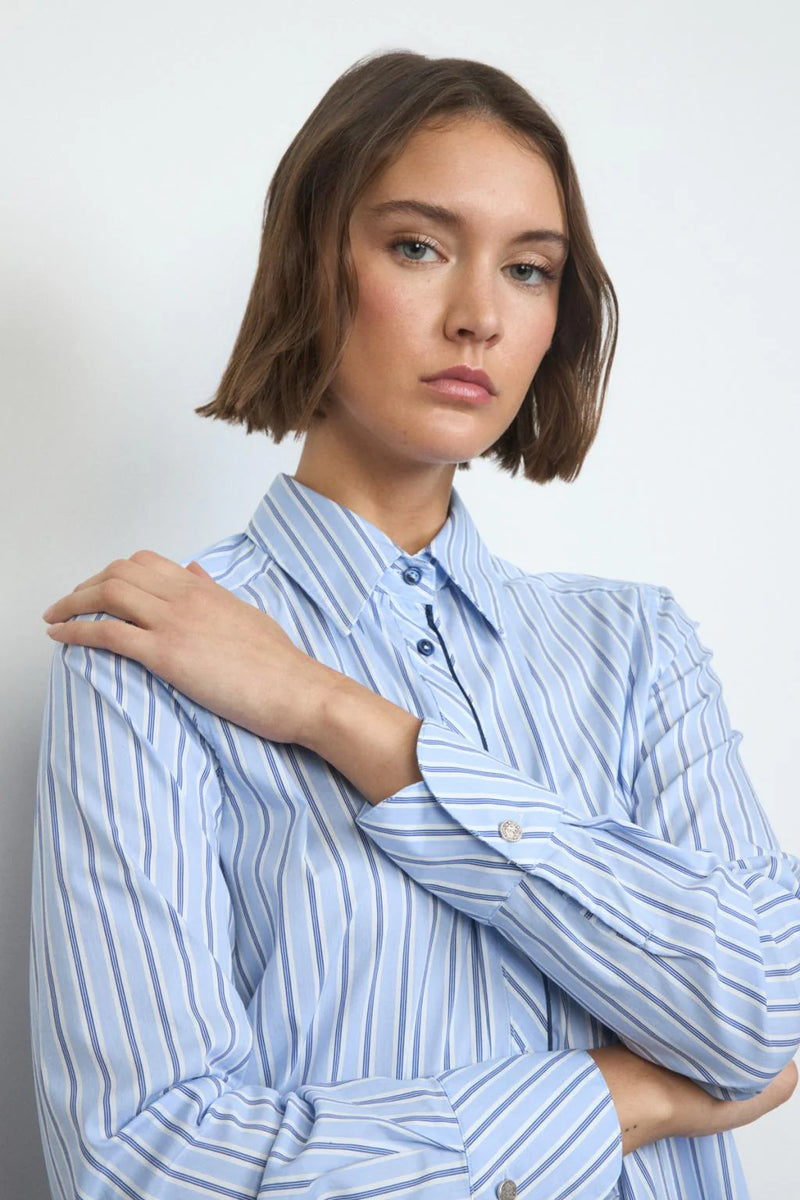 AW25 Bariloche Shirt - Tendillas Blue