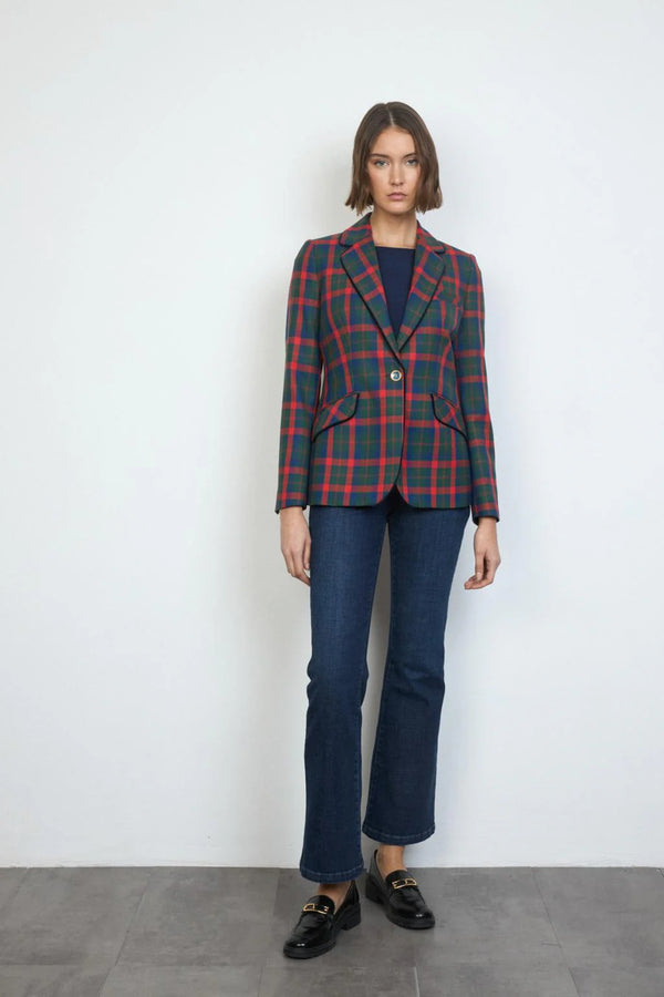 AW25 Bariloche Blazer- COLENDA Navy