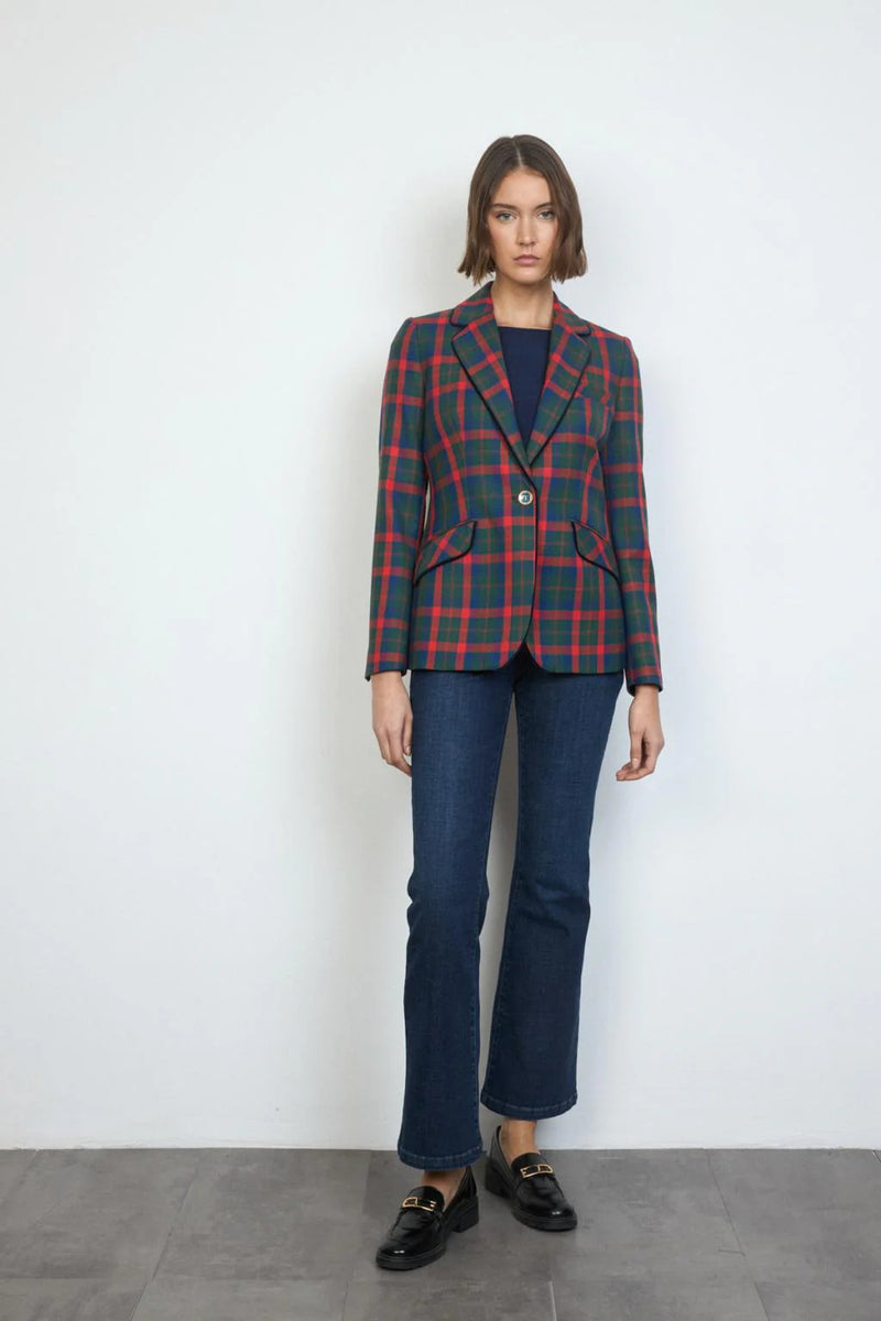 AW25 Bariloche Blazer- COLENDA Navy