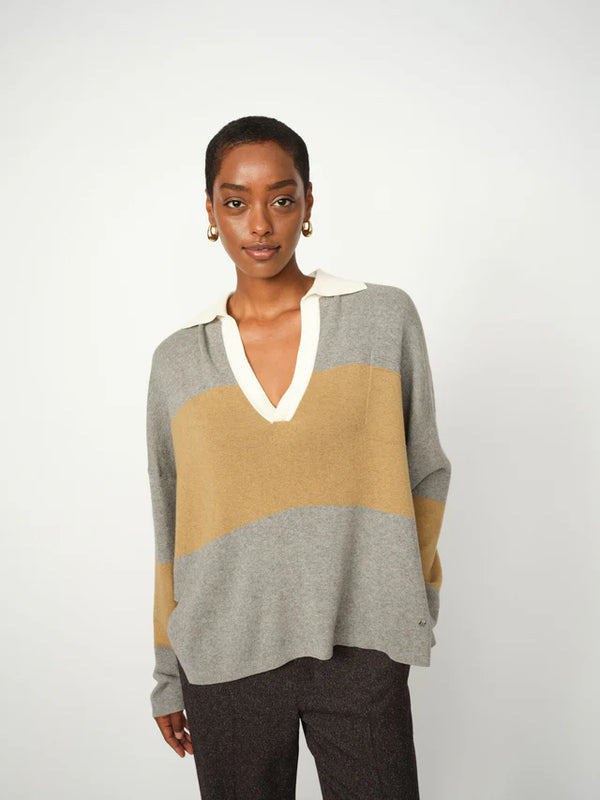 AW25 Mos Mosh Wylie Tani Bold Stripe Knit