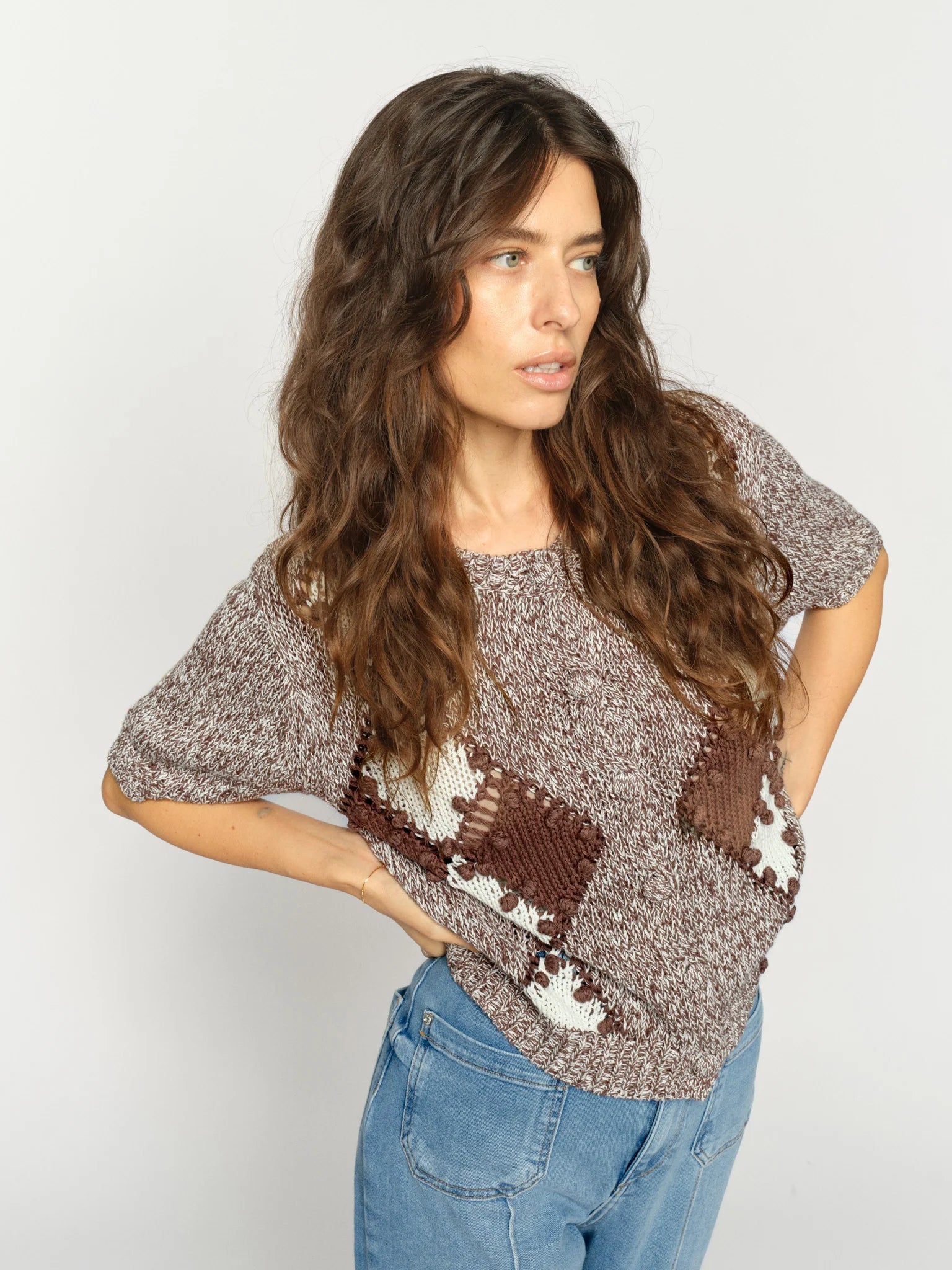 SS26 MOS MOSH | ELIO SS KNIT CARDIGAN