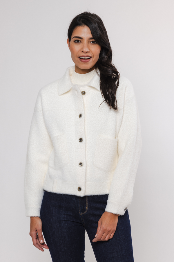 Bubbly Boxy jacket - Snow White