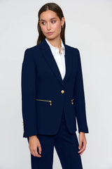 AW25 Bariloche Blazer - TUDELA Navy