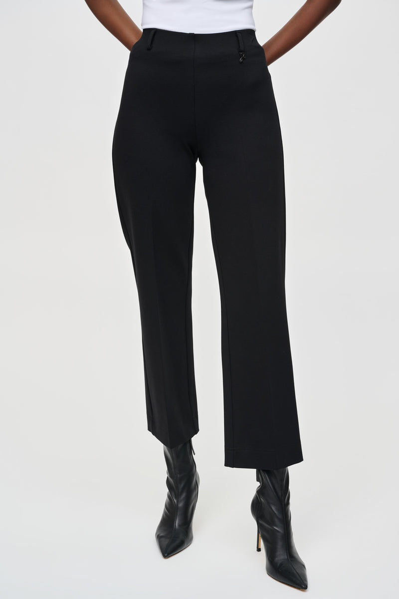 Jamie Heavy Knit Pull-On Pants