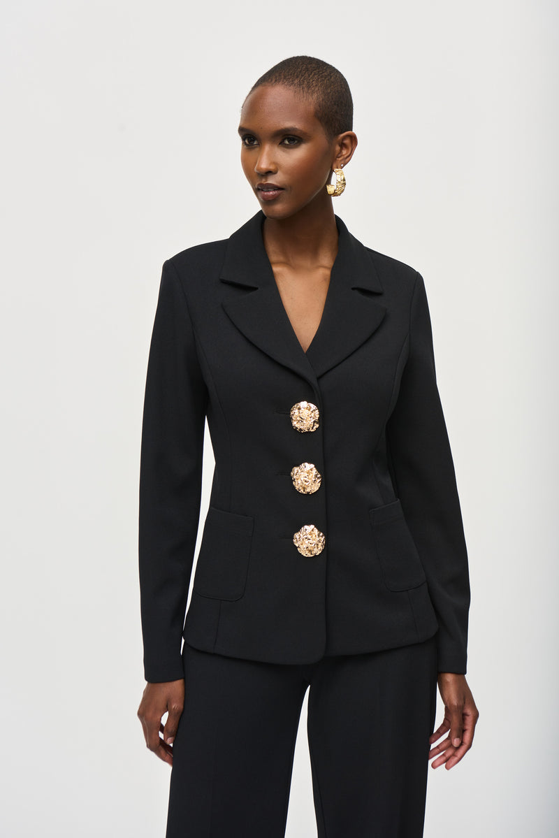 Romy Scuba Crepe Blazer