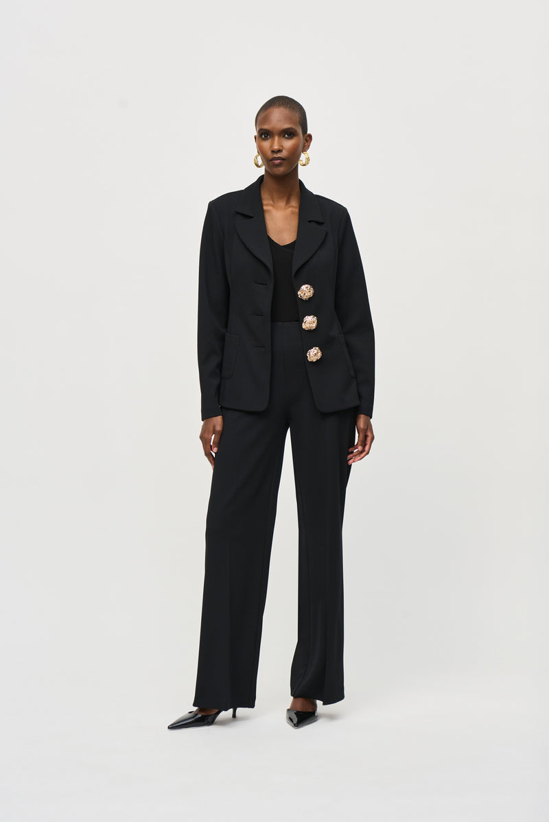 Romy Scuba Crepe Blazer