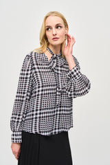 Jillian Plaid Top