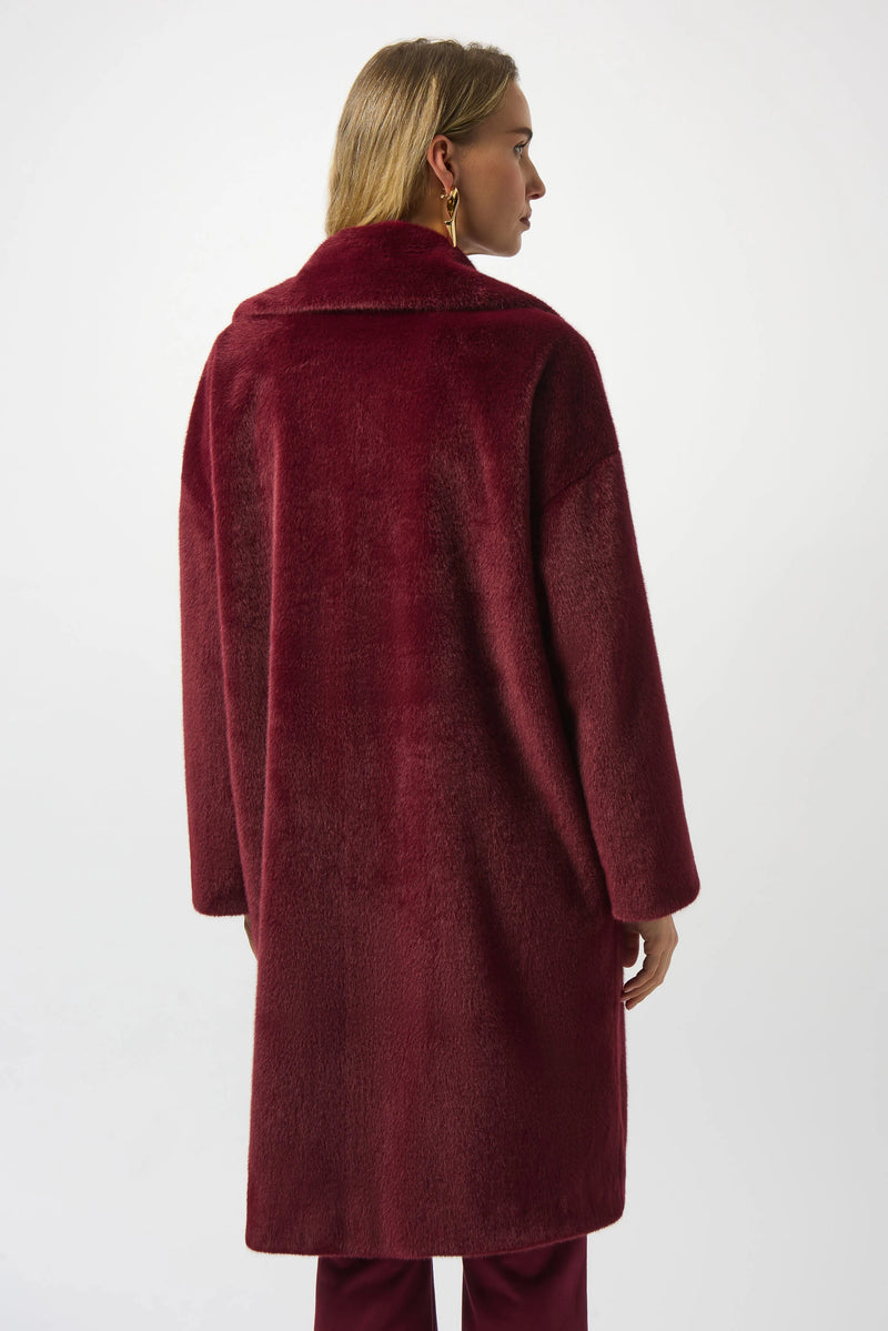 AW25 Joseph Ribkoff Faux Fur Coat