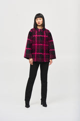 Julia Jacquard Sweater Knit Jacket