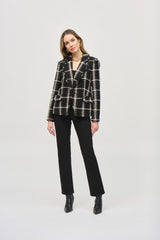 Josephine Plaid Bouclé Blazer