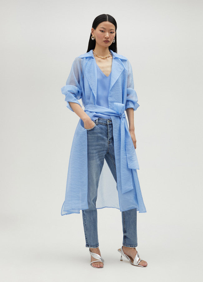 Bleached Denim Jeans