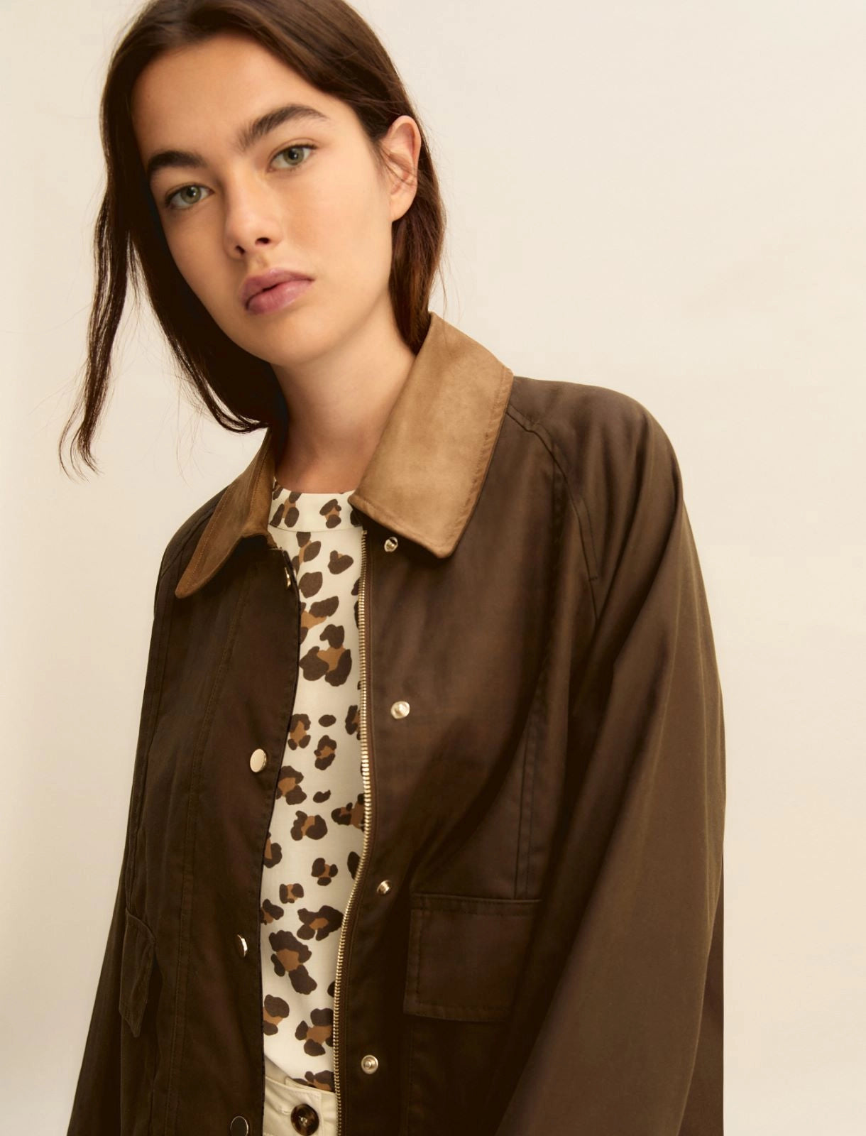 SS26 EMME MARELLA WAX JACKET | EMMCARNET