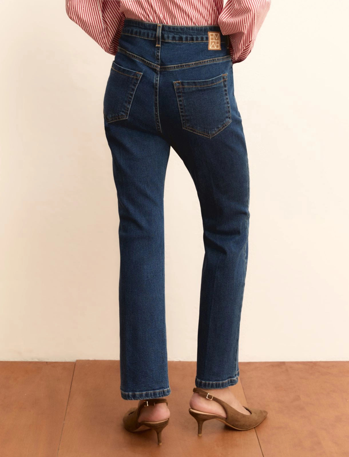 SS26 EMME MARELLA DENIM TROUSERS | EMMSLIMFLARE