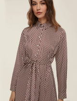 AW25 EMME MARELLA COMMA dress GRAPE