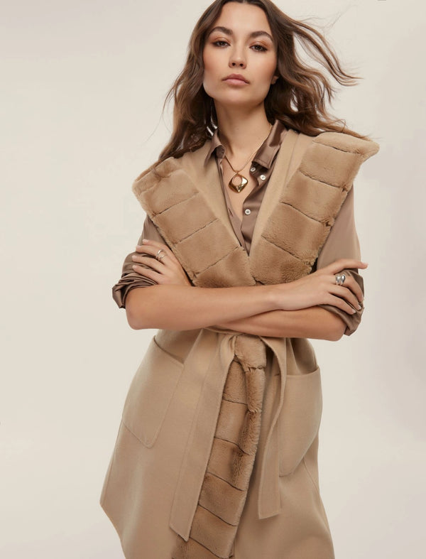 AW25 Emme Marella FORMOSA Belted Gilet