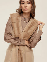 AW25 Emme Marella FORMOSA Belted Gilet