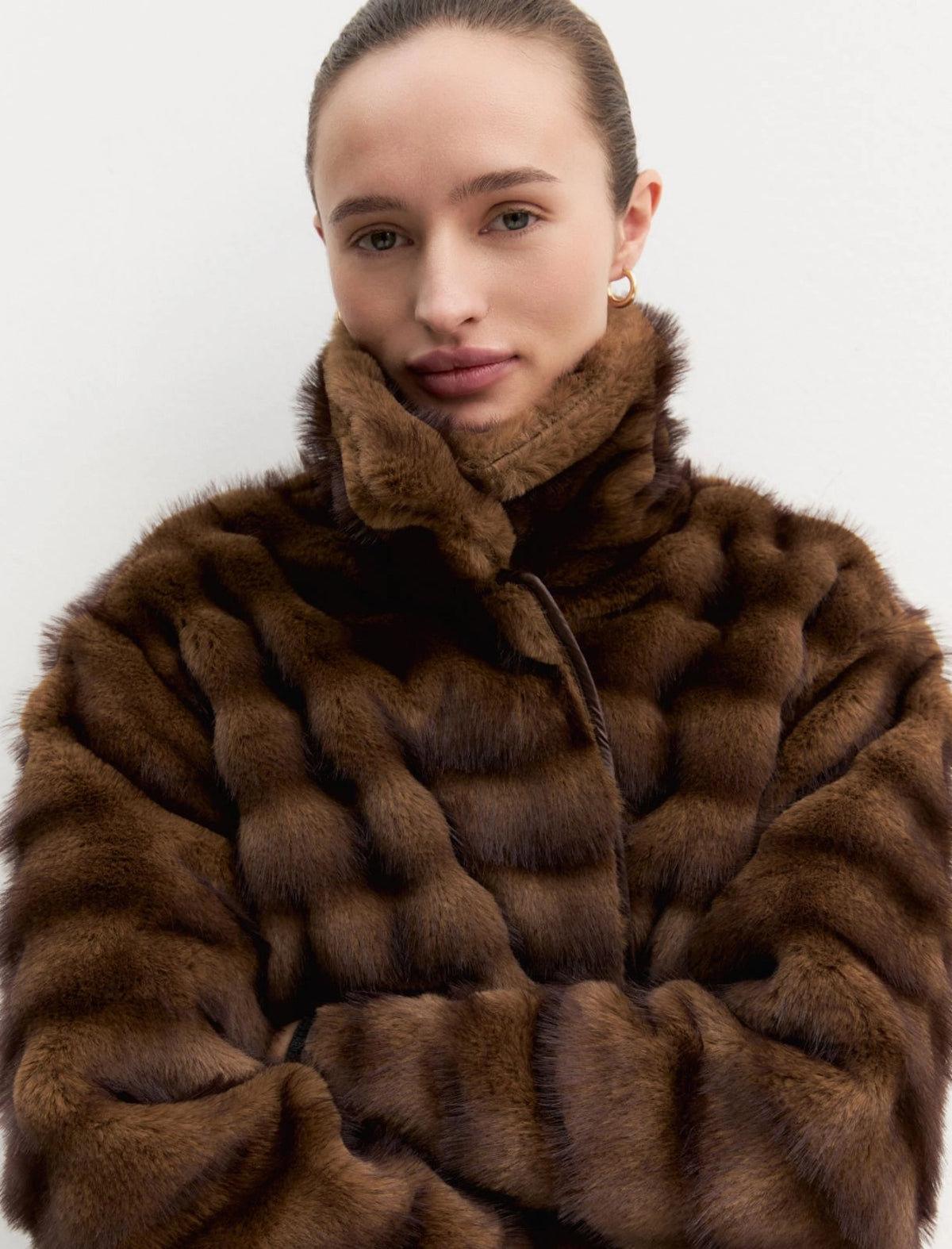 AW26 EMME MARELLA FAUX-FUR JACKET | EMMAGIO