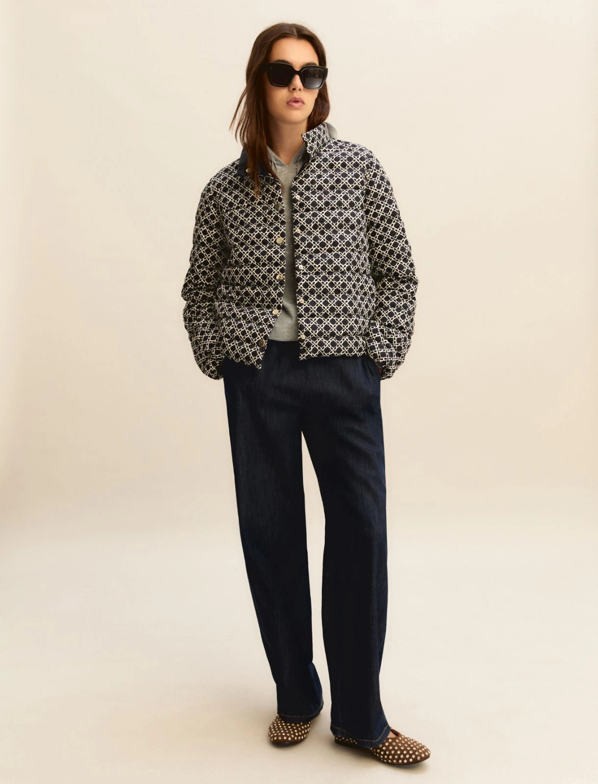 SS26 EMME MARELLA QUILTED REVERSIBLE JACKET | EMMPATIO
