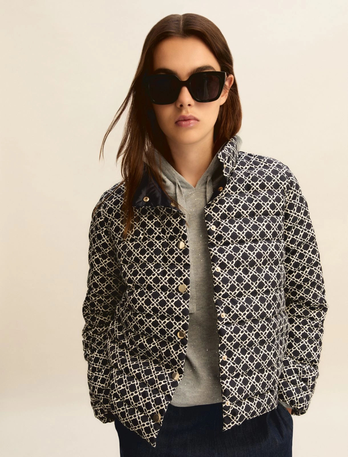 SS26 EMME MARELLA QUILTED REVERSIBLE JACKET | EMMPATIO
