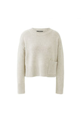 AW25 OUI LT. BEIGE MELANGE JUMPER