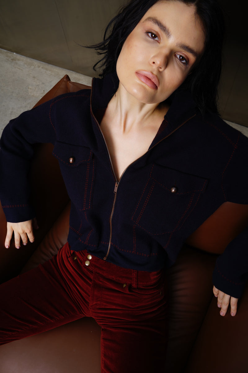 AW25 Eva Kayan Cardigan Jacket