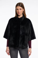AW25 Rino & Pelle Faux fur cape | Dewi