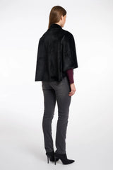 AW25 Rino & Pelle Faux fur cape | Dewi