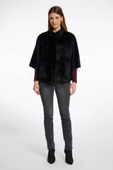 AW25 Rino & Pelle Faux fur cape | Dewi