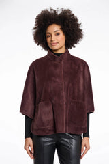 AW25 Rino & Pelle Faux fur cape | Dewi