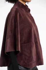 AW25 Rino & Pelle Faux fur cape | Dewi